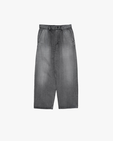 Graphpaper / Selvage Denim Two Tuck Pants -LIGHT FADE-