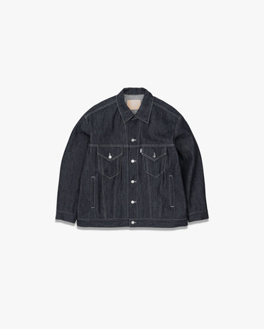Graphpaper / Selvage Denim Trucker Jacket