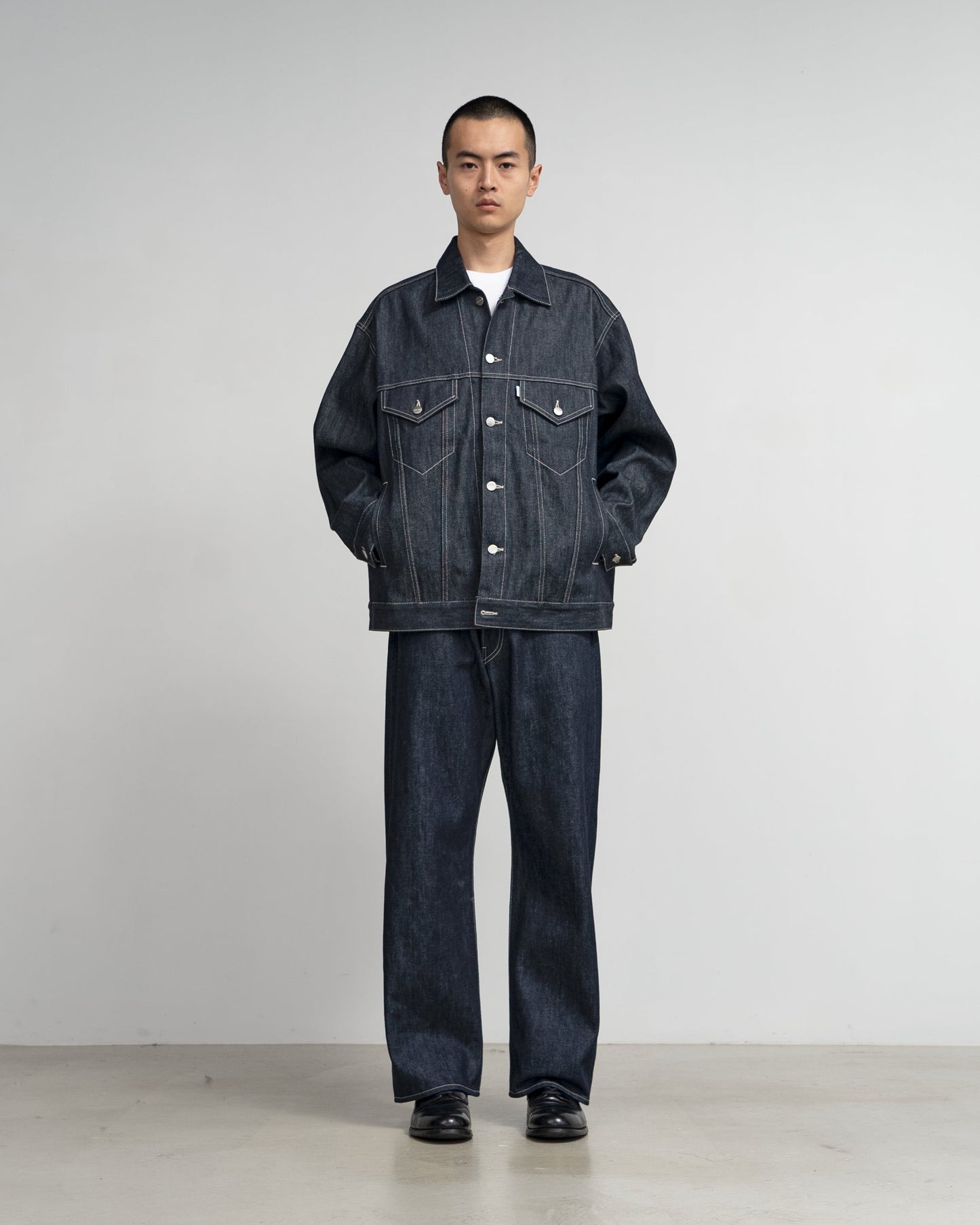 Graphpaper / Selvage Denim Trucker Jacket
