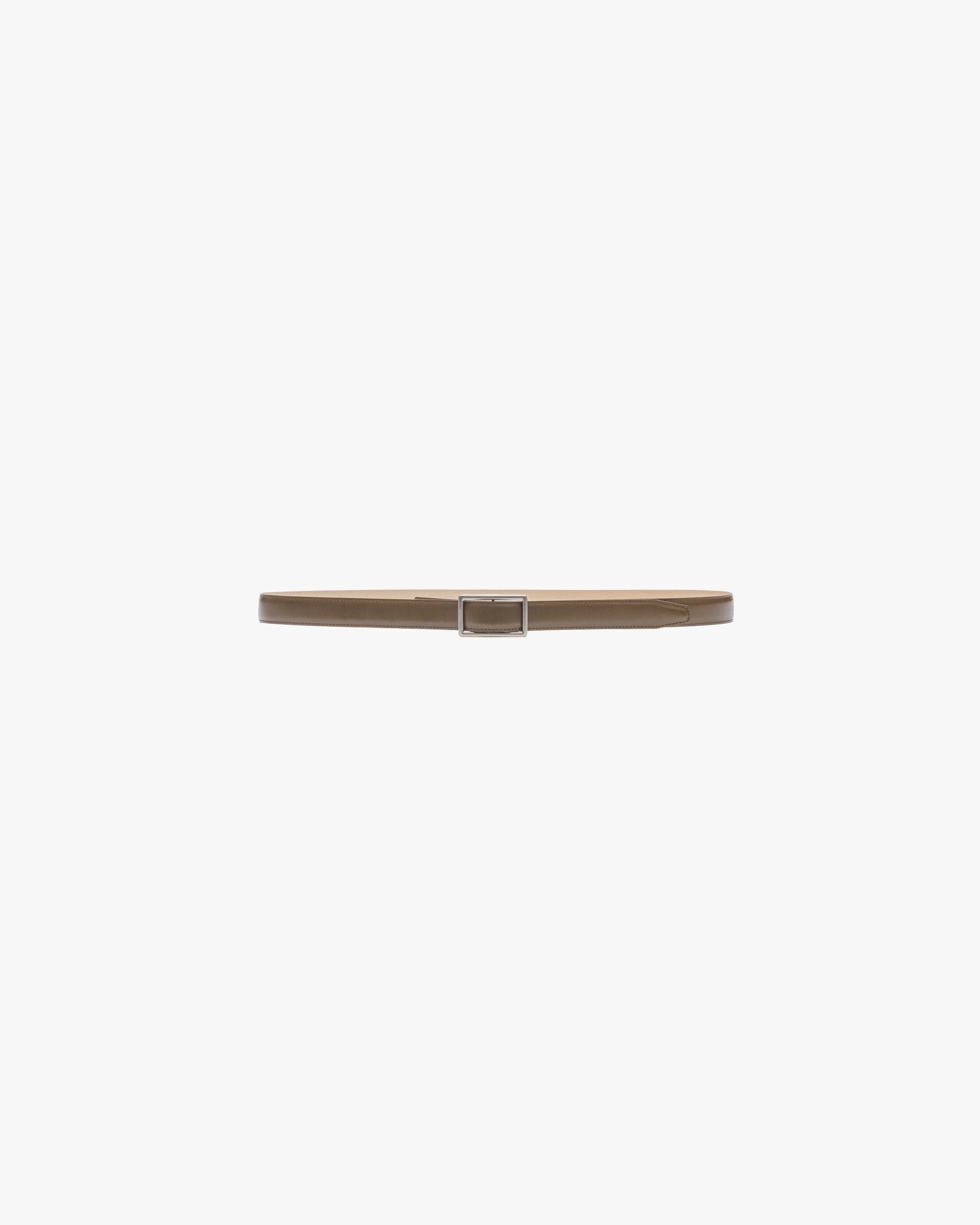 Graphpaper 26AW Holeless Leather Classic Narrow Belt