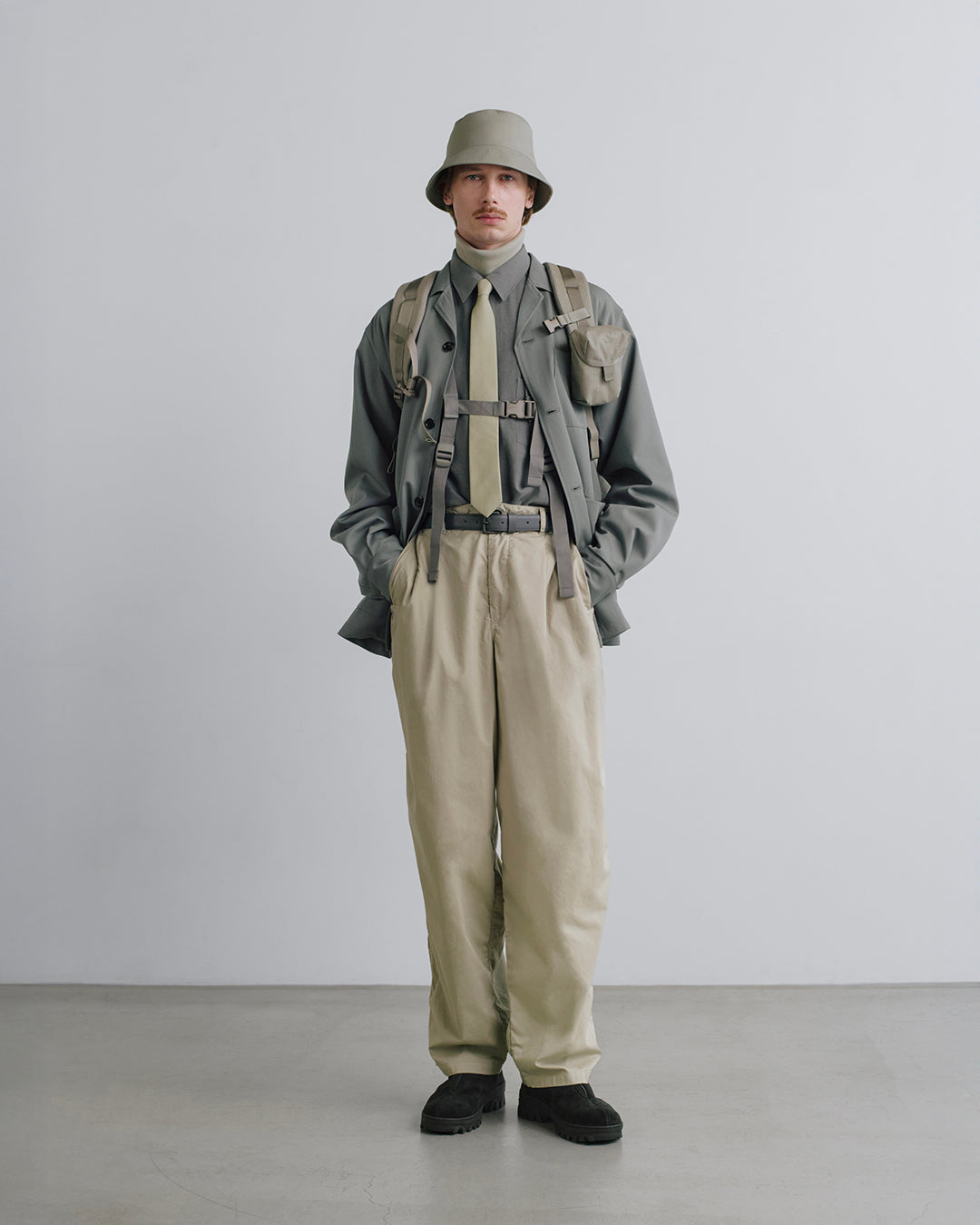 Graphpaper 26AW Pin Buckle Leather Belt
