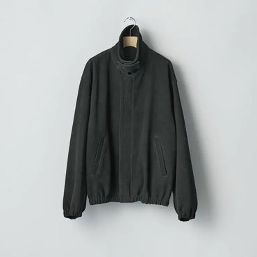 ssstein 25AW Cow Suede Zip Short Jacket