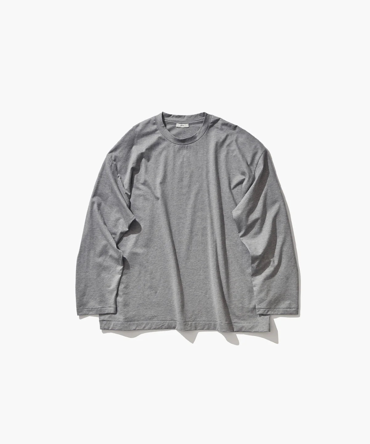 ATON 26AW SUVIN60/2 | OVERSIZED LONG SLEEVE T-SHIRT