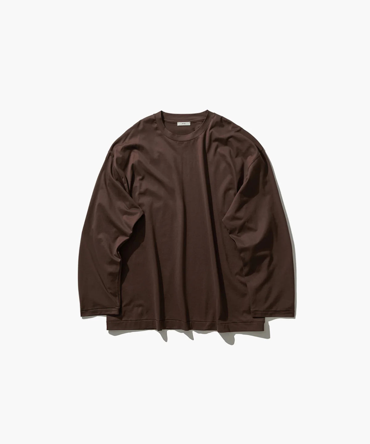 ATON 26AW SUVIN60/2 | OVERSIZED LONG SLEEVE T-SHIRT