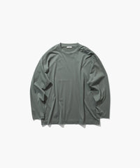 ATON 26AW SUVIN60/2 | OVERSIZED LONG SLEEVE T-SHIRT