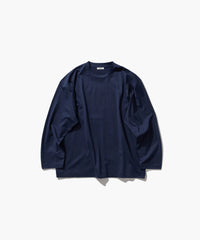 ATON 26AW SUVIN60/2 | OVERSIZED LONG SLEEVE T-SHIRT