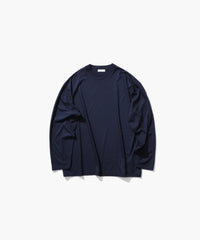 ATON 26AW ROYAL WOOL JERSEY | LOOSE FIT LONG SLEEVE T-SHIRT