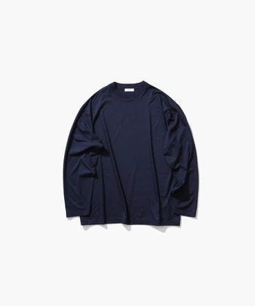 ATON 26AW ROYAL WOOL JERSEY | LOOSE FIT LONG SLEEVE T-SHIRT