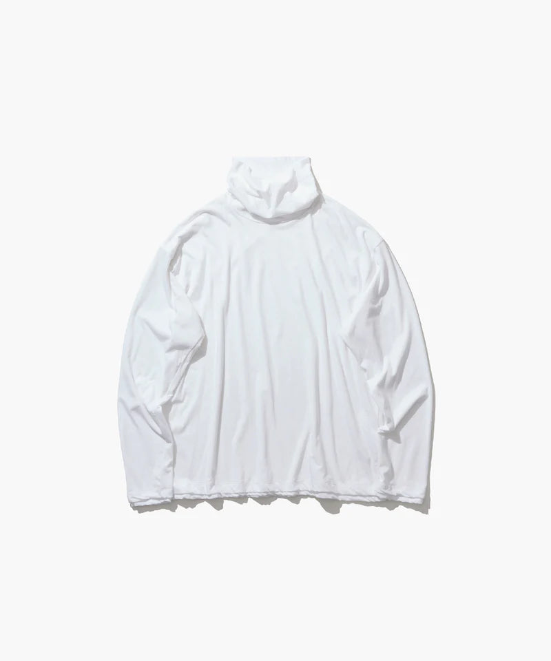 ATON 26AW FRESCA | LAYERED TURTLE NECK PULLOVER