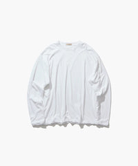 ATON 26AW FRESCA | LAYERED CREW NECK PULLOVER