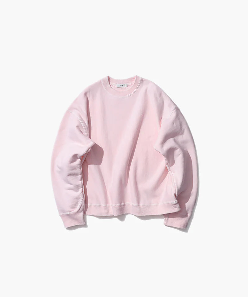 ATON 26AW NATURAL DYED URAKE | OVERSIZED SWEAT SHIRT