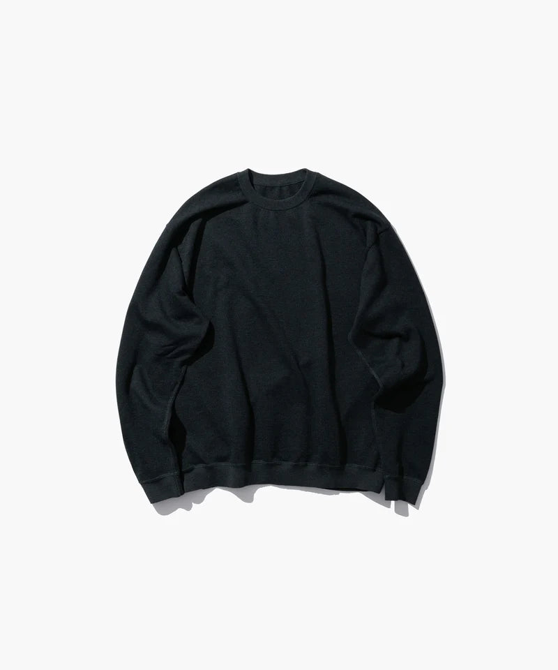 ATON 26AW COTTON CASHMERE JACQUARD | CREW NECK SWEATER