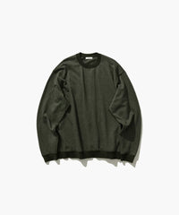 ATON 26AW COTTON CASHMERE JACQUARD | CREW NECK SWEATER