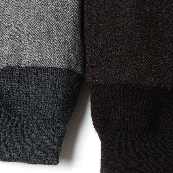 KAPTAIN SUNSHINE 26AW Wool Herringbone Flight Jacket
