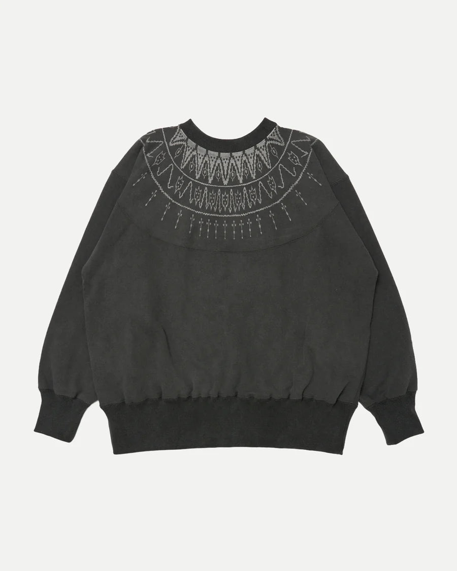 T.T 26AW LOT.624 NORDIC PATTERN SWEATSHIRT