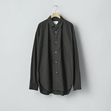 ssstein 25AW Suvin Cotton Oversized Down Pat Shirt