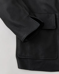 NICENESS 25AW KEENAN / Oiled Deer Leather Hunting Teba Jacket