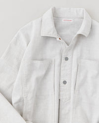 NICENESS 25AW M.COXON / Distressed Snow Denim Jacket