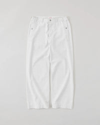 NICENESS 25AW M.MARR / Distressed Snow Denim Trousers
