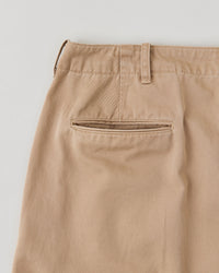 NICENESS 25AW ALBARN / Distressed Resized Chino Trousers