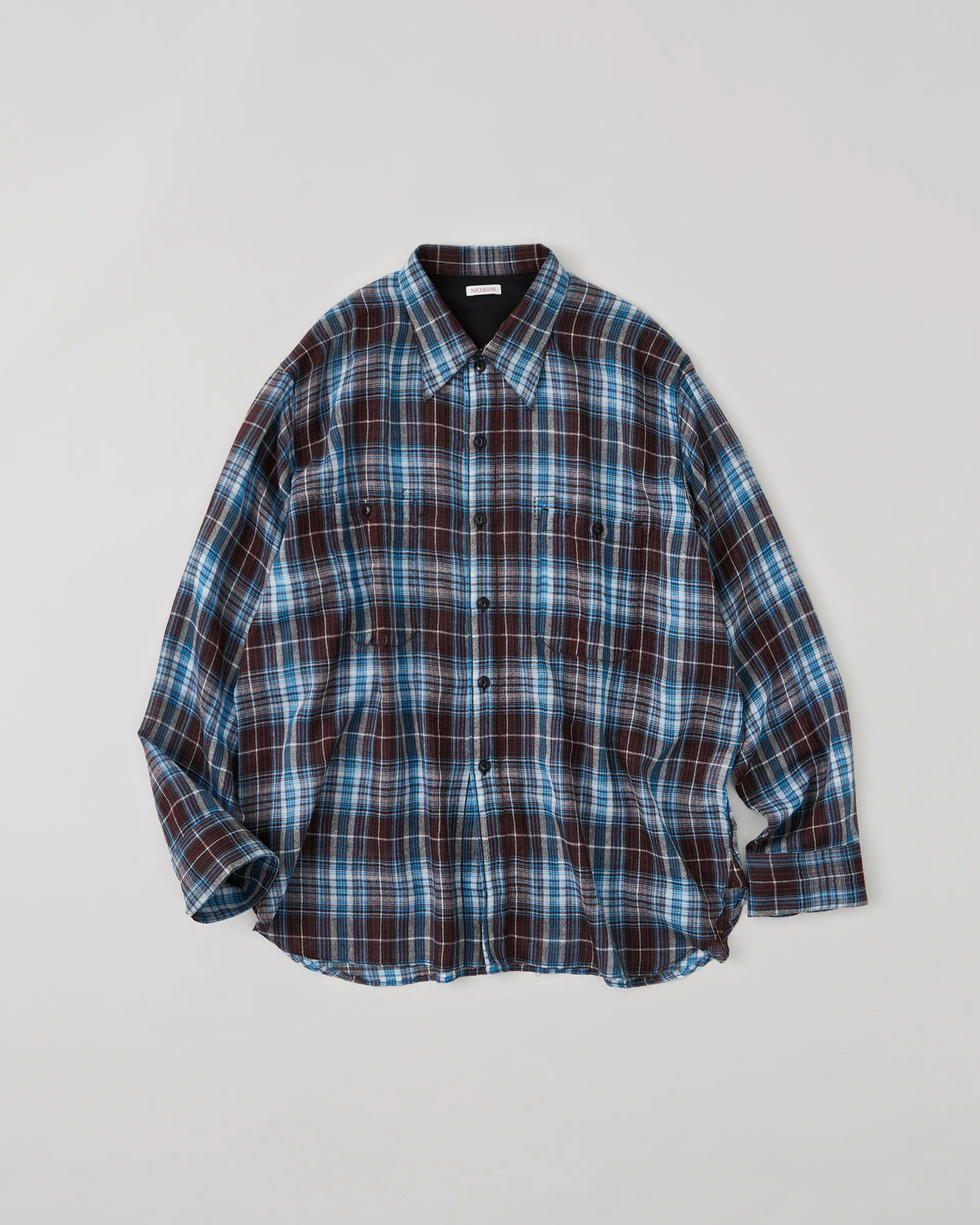 トップス vintage PPFM check shirt foodie dm shirt – Vintage Concept Store
