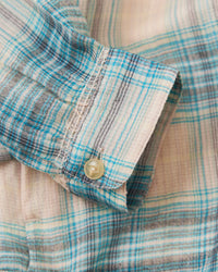 NICENESS 25AW THOM / Multicolor Ombre Open-Collar Shirt