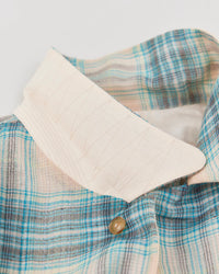 NICENESS 25AW THOM / Multicolor Ombre Open-Collar Shirt