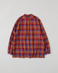 NICENESS 25AW LUCA / Deadstock Check Long Zip Pullover Shirt