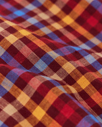 NICENESS 25AW LUCA / Deadstock Check Long Zip Pullover Shirt
