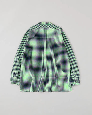 NICENESS 25AW G.LUCA / Deadstock Check Long Zip Pullover Shirt