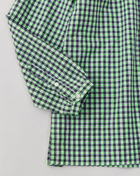 NICENESS 25AW G.LUCA / Deadstock Check Long Zip Pullover Shirt