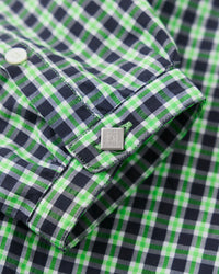 NICENESS 25AW G.LUCA / Deadstock Check Long Zip Pullover Shirt