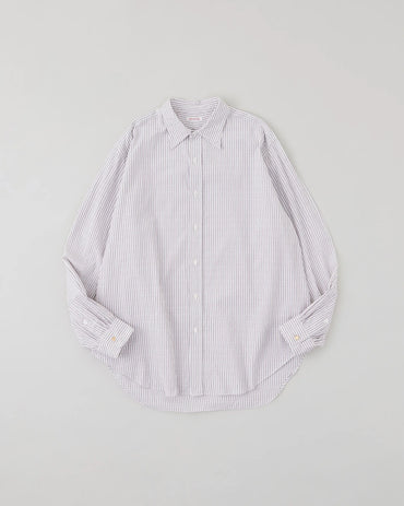 NICENESS 25AW CLEMENT / Dobby Stripe Regular Collar Dress Shirt