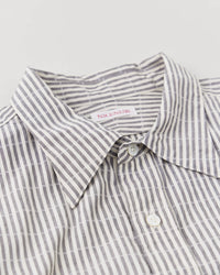 NICENESS 25AW CLEMENT / Dobby Stripe Regular Collar Dress Shirt