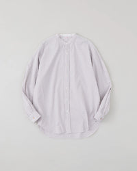 NICENESS 25AW MARC / Dobby Stripe Band Collar Dress Shirt