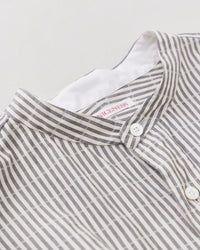 NICENESS 25AW MARC / Dobby Stripe Band Collar Dress Shirt