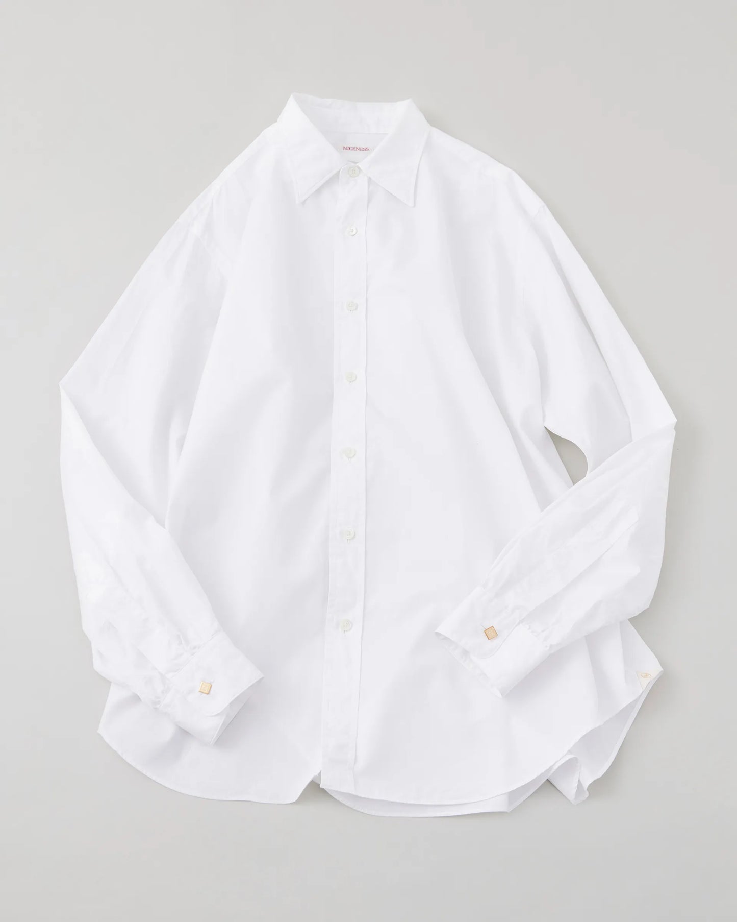NICENESS 25AW MANSELL / 160/2 Broad Regular Collar Dress Shirt
