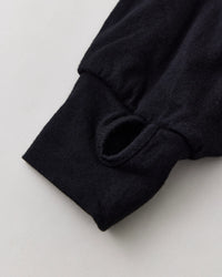 NICENESS 25AW BUCKLEY / Cotton Cashmere Loose Mock Neck L/S Tee
