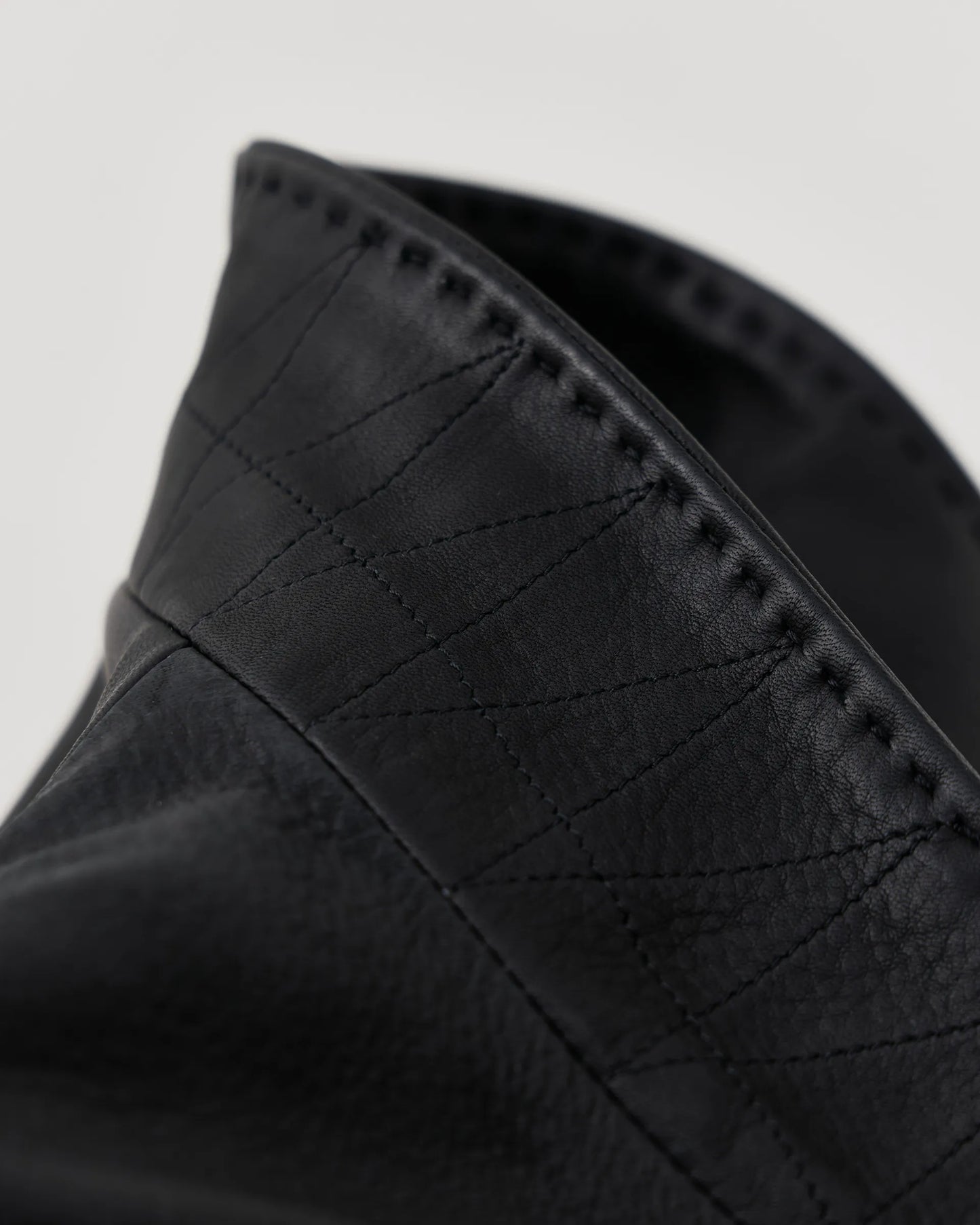NICENESS 25AW KEENAN / Oiled Deer Leather Hunting Teba Jacket