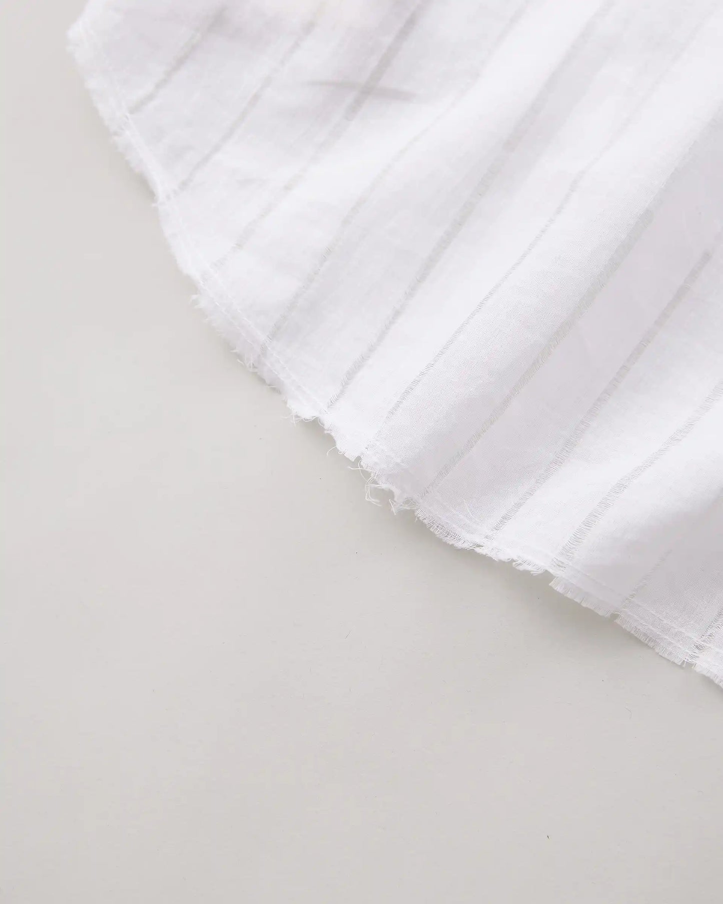 NICENESS 25SS D.CASTELINO / Open Collar Shirt - Pull Stripe Khadi