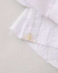 NICENESS 25SS D.CASTELINO / Open Collar Shirt - Pull Stripe Khadi
