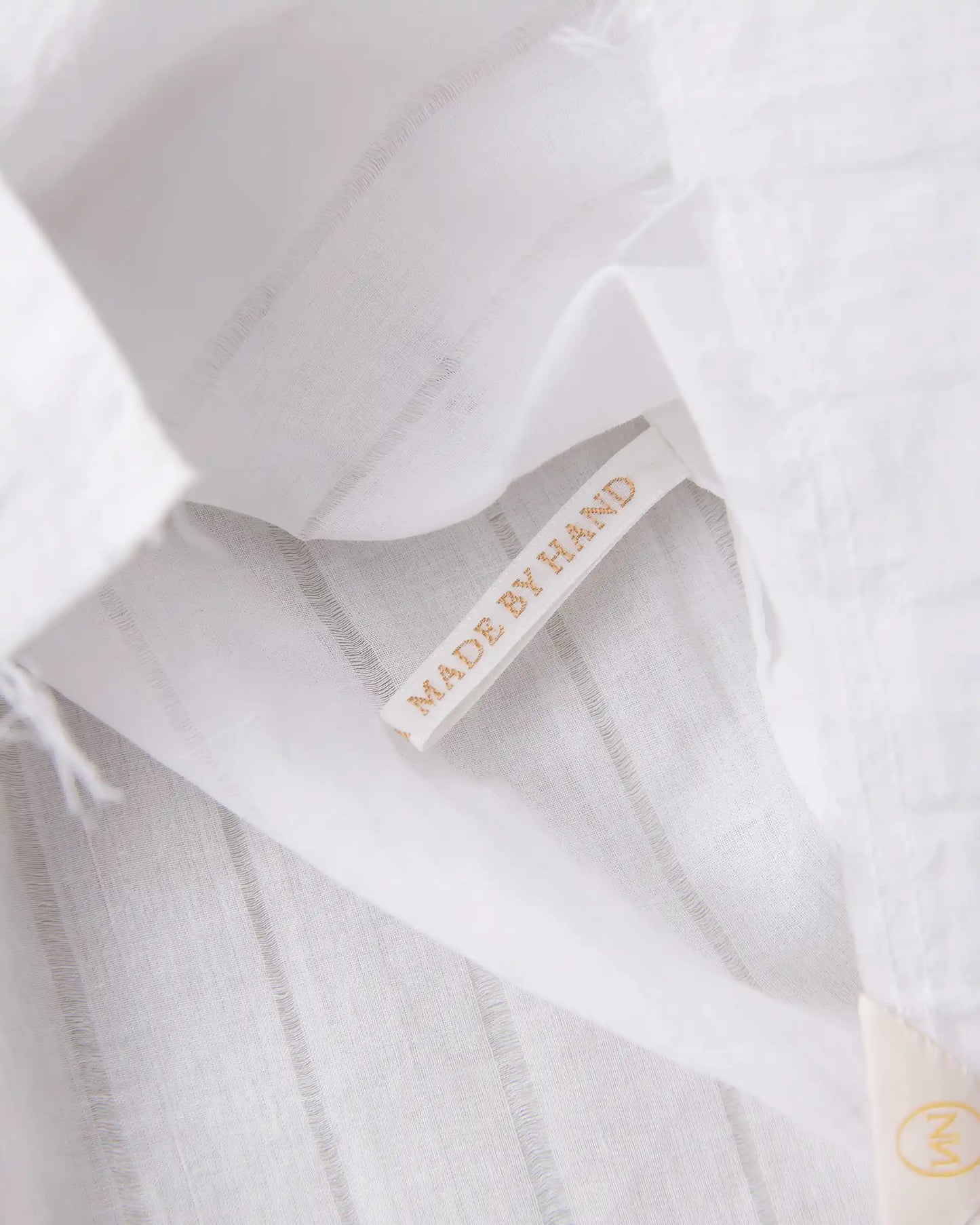 NICENESS 25SS D.CASTELINO / Open Collar Shirt - Pull Stripe Khadi