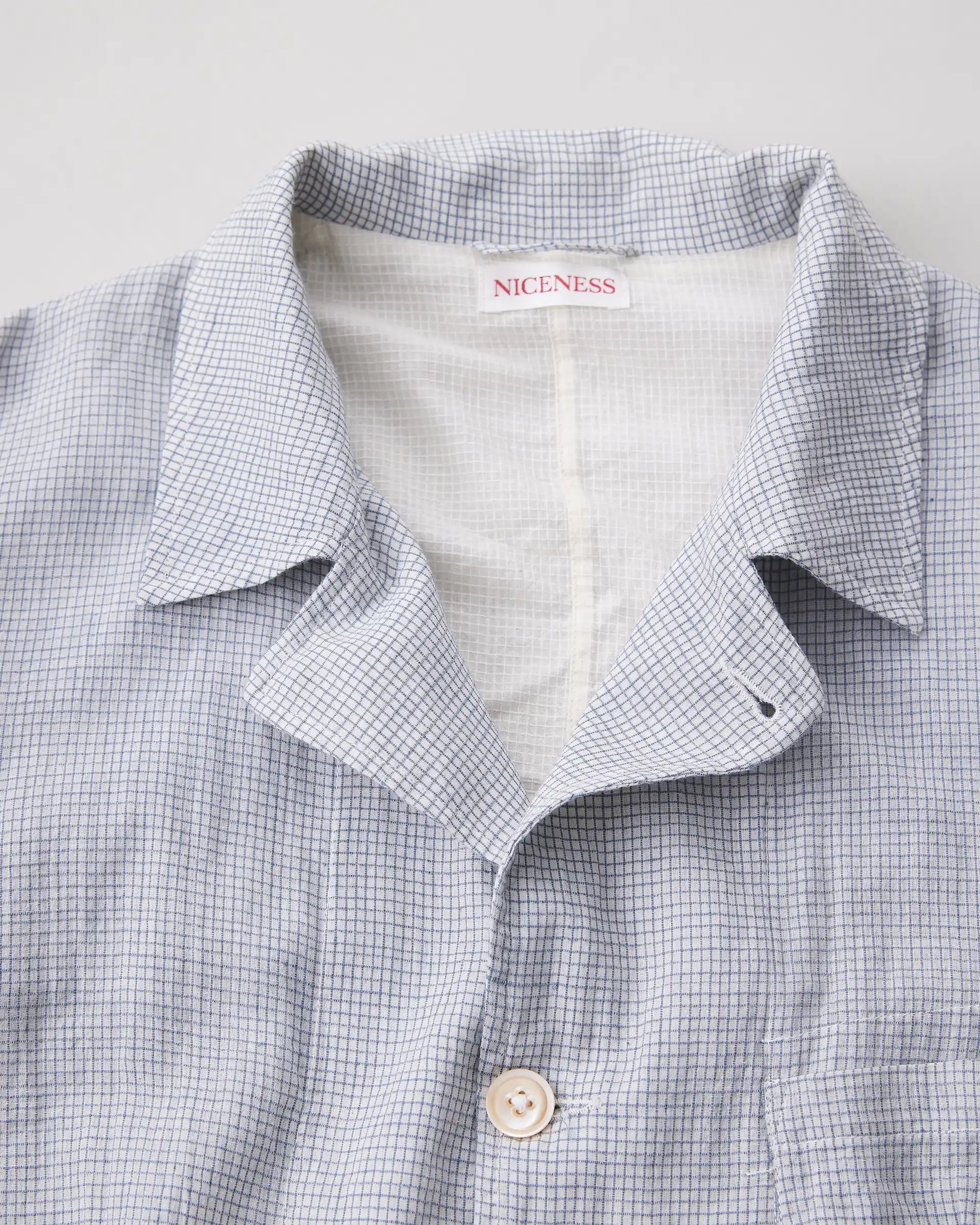 NICENESS 25SS DMELLO / Ripstop Box Tuck Coverall – Vintage Concept NICENESS 25SS DMELLO / Ripstop Box Tuck Coverall – Vintage Concept