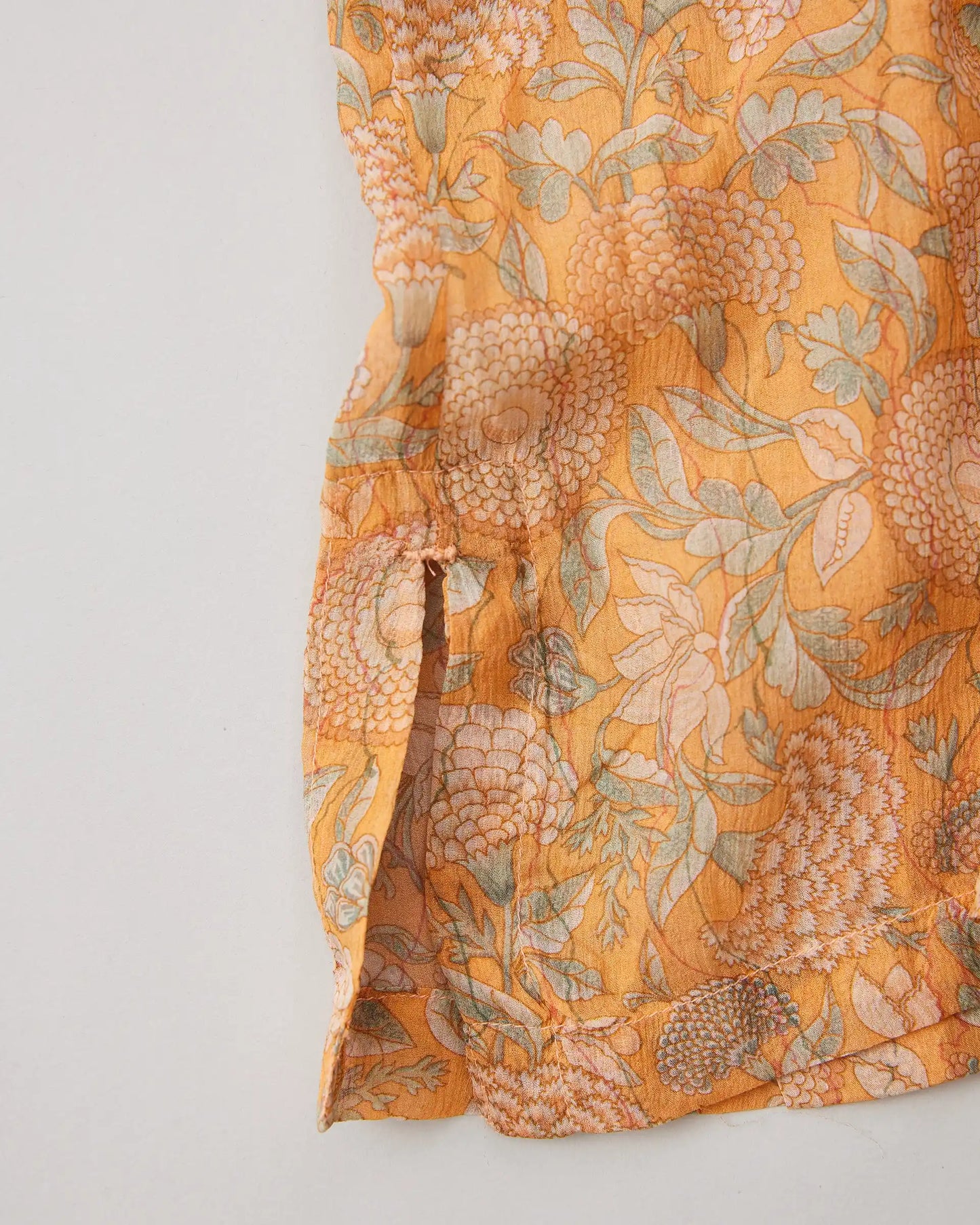 NICENESS 25SS MADAN / Silk Chiffon Skipper Shirt