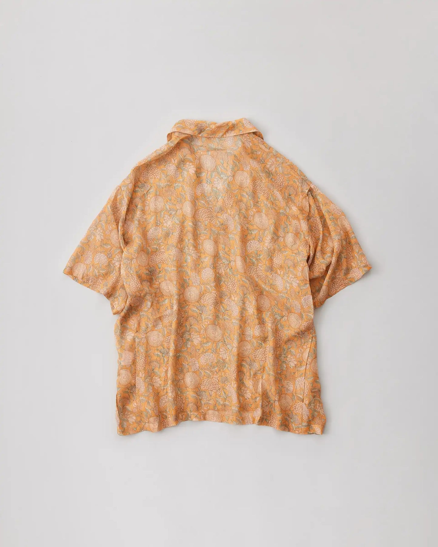 NICENESS 25SS MADAN / Silk Chiffon Skipper Shirt