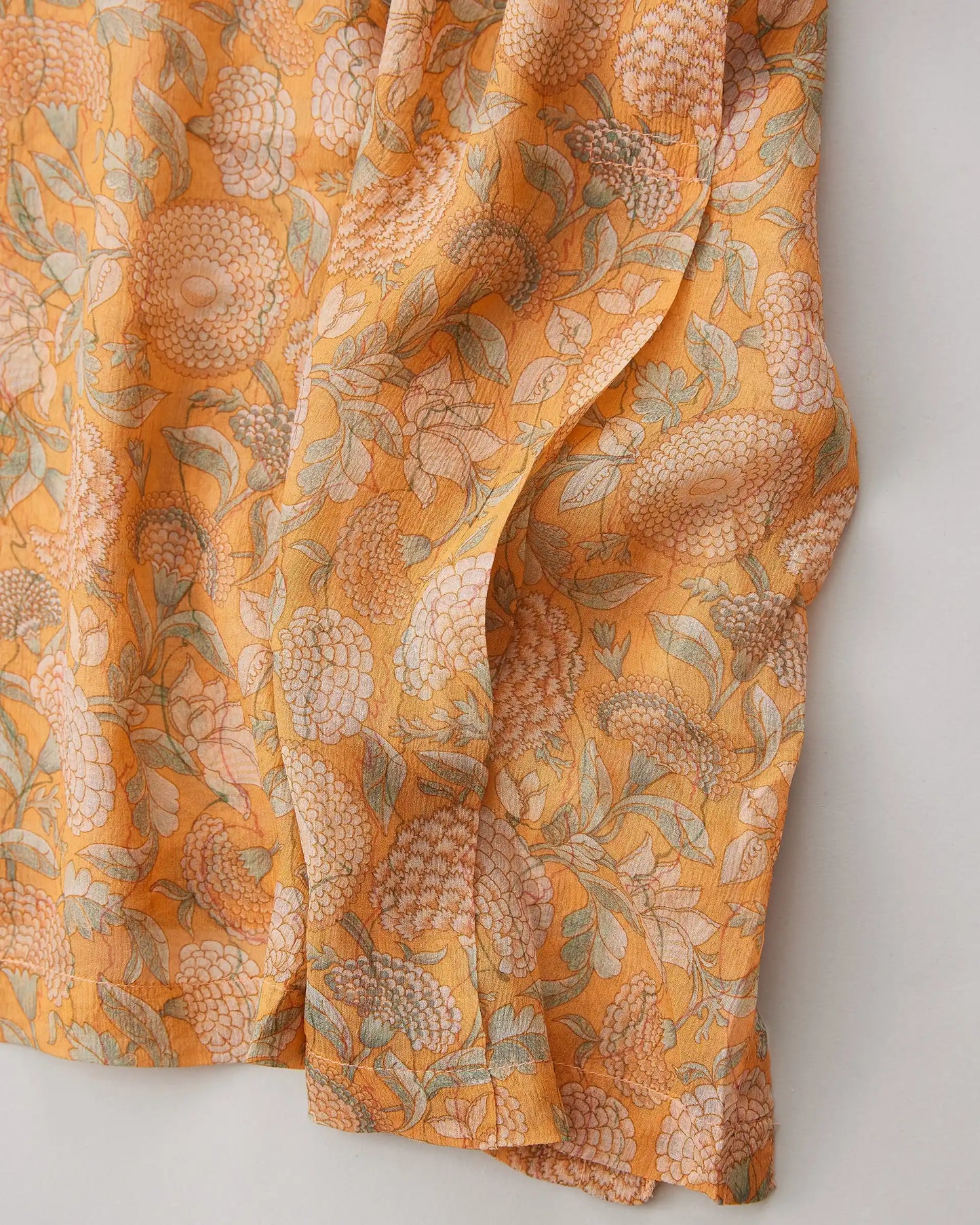 NICENESS 25SS MADAN / Silk Chiffon Skipper Shirt