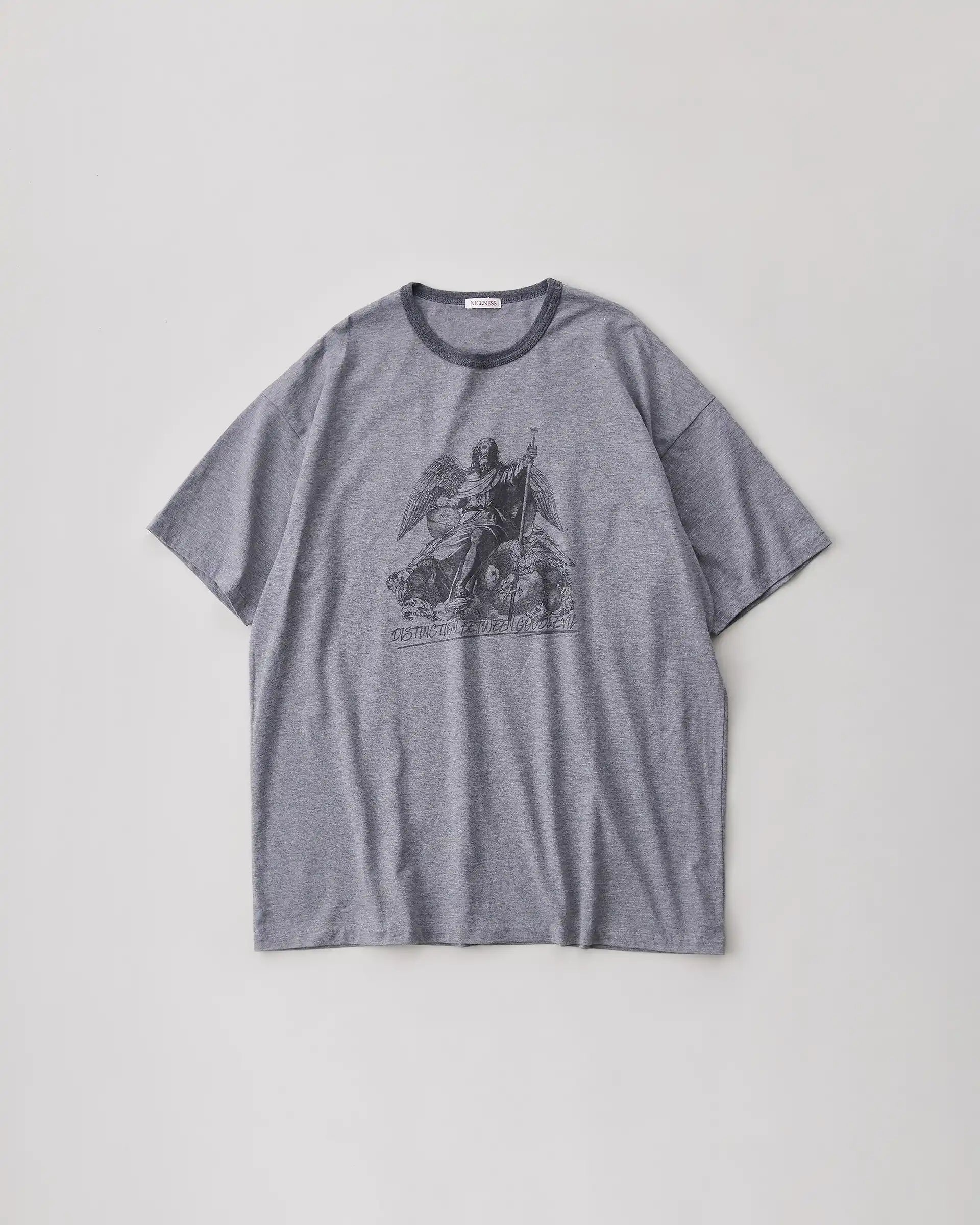 NICENESS 25SS RAMONE / Crewneck T Shirt Short Sleeve - Zeus