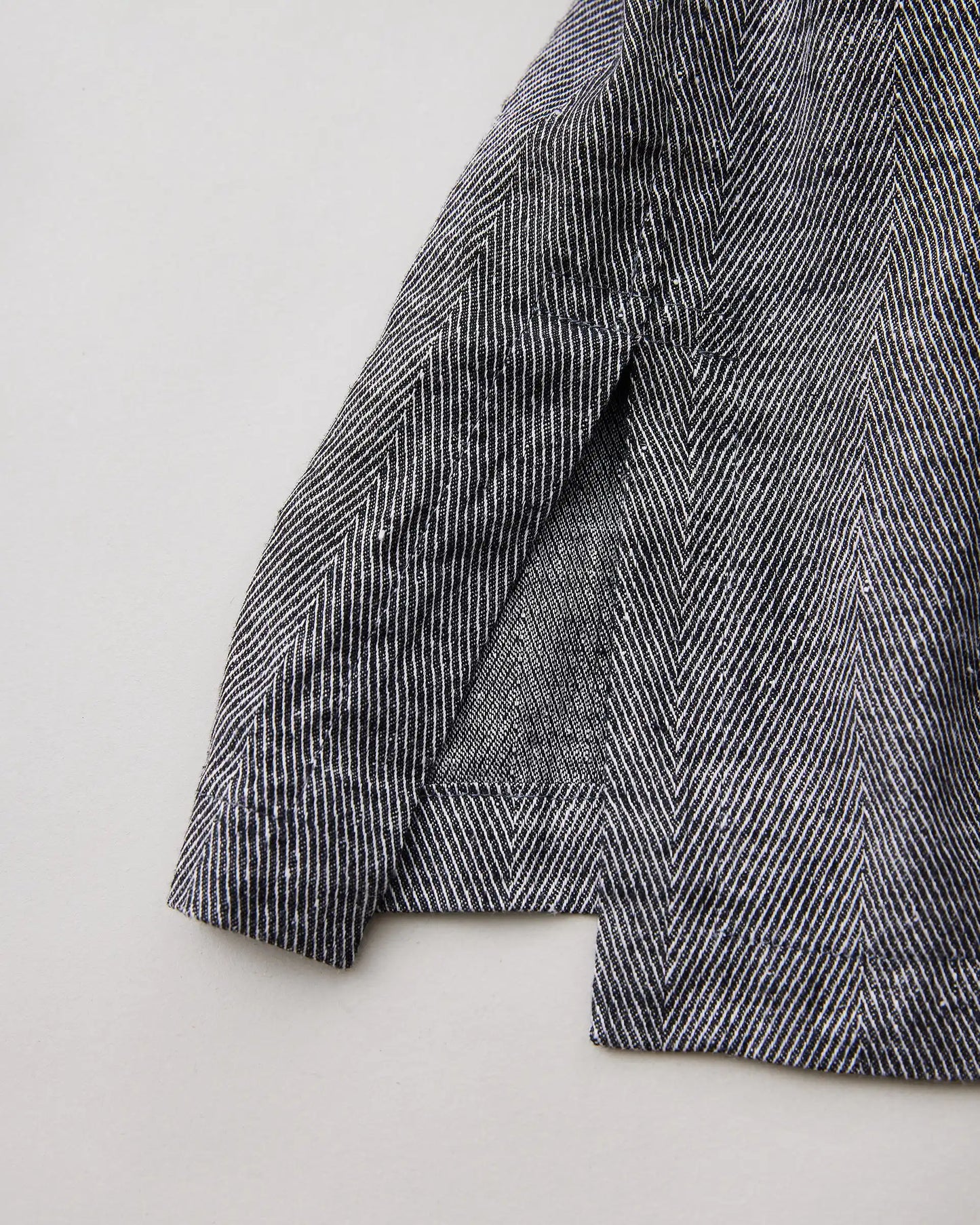 NICENESS 25SS G.SWISH / Hook Shirt - Gray Herringbone