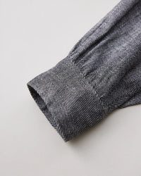 NICENESS 25SS G.SWISH / Hook Shirt - Gray Herringbone