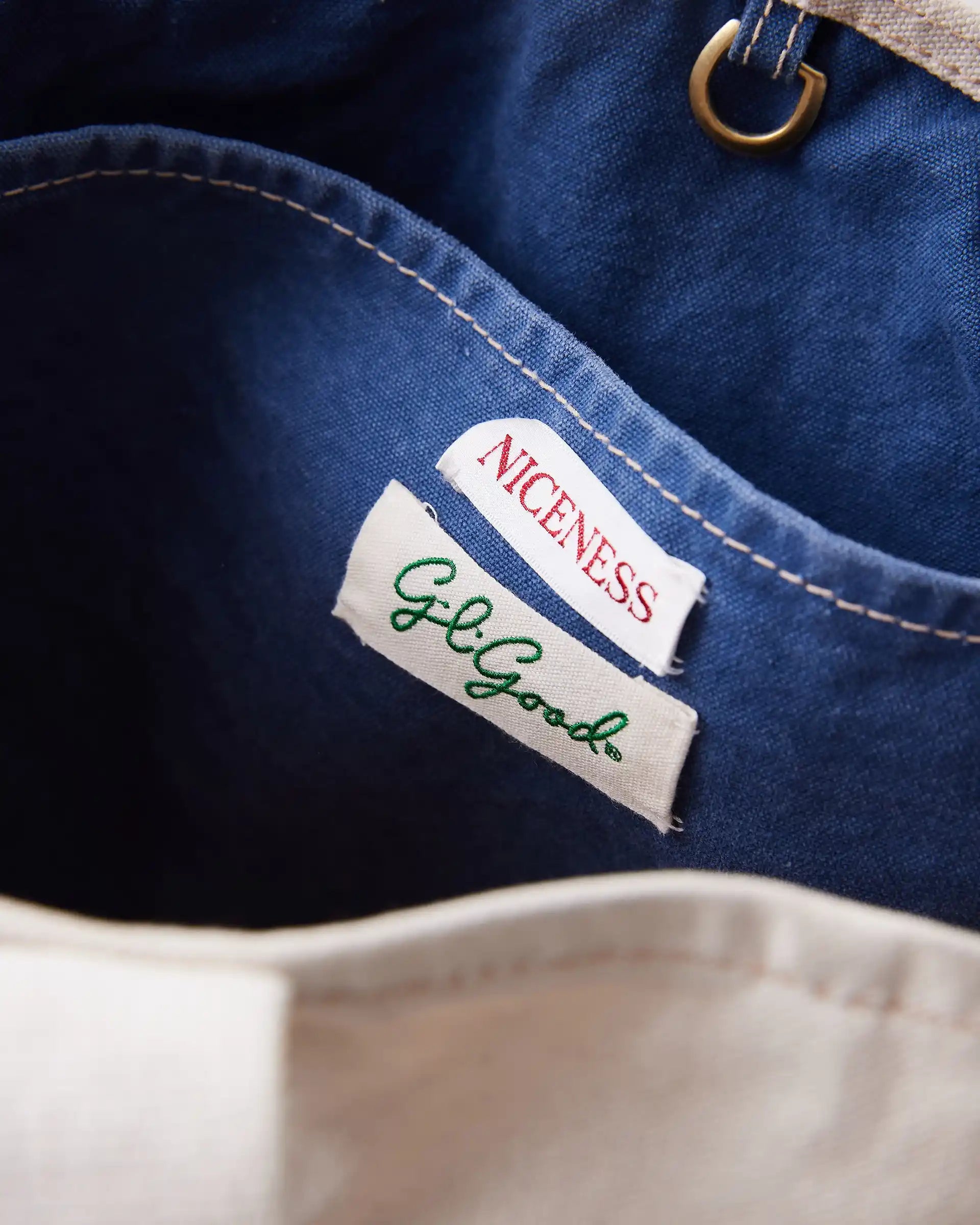 NICENESS 25SS L.LESH / Shoulder Tote Bag - Canvas – Vintage NICENESS 25SS L.LESH / Shoulder Tote Bag - Canvas – Vintage